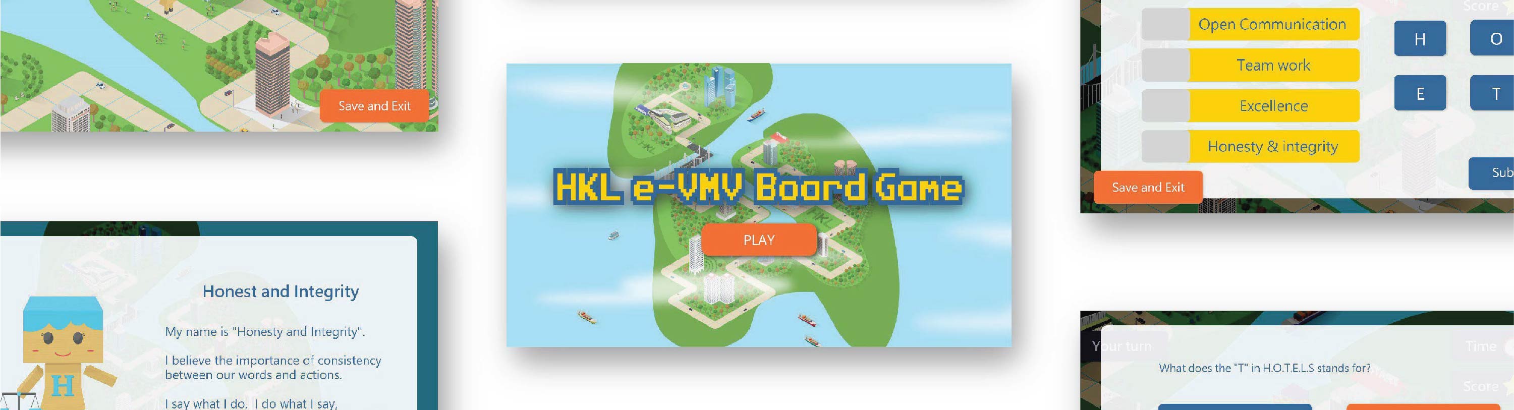 Hong Kong Land e-Board Game Project