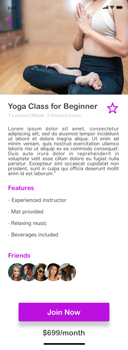 Yoga Class Finding App-2