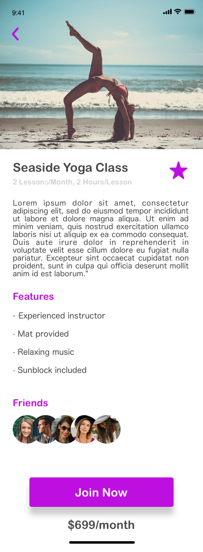 Yoga Class Finding App-3